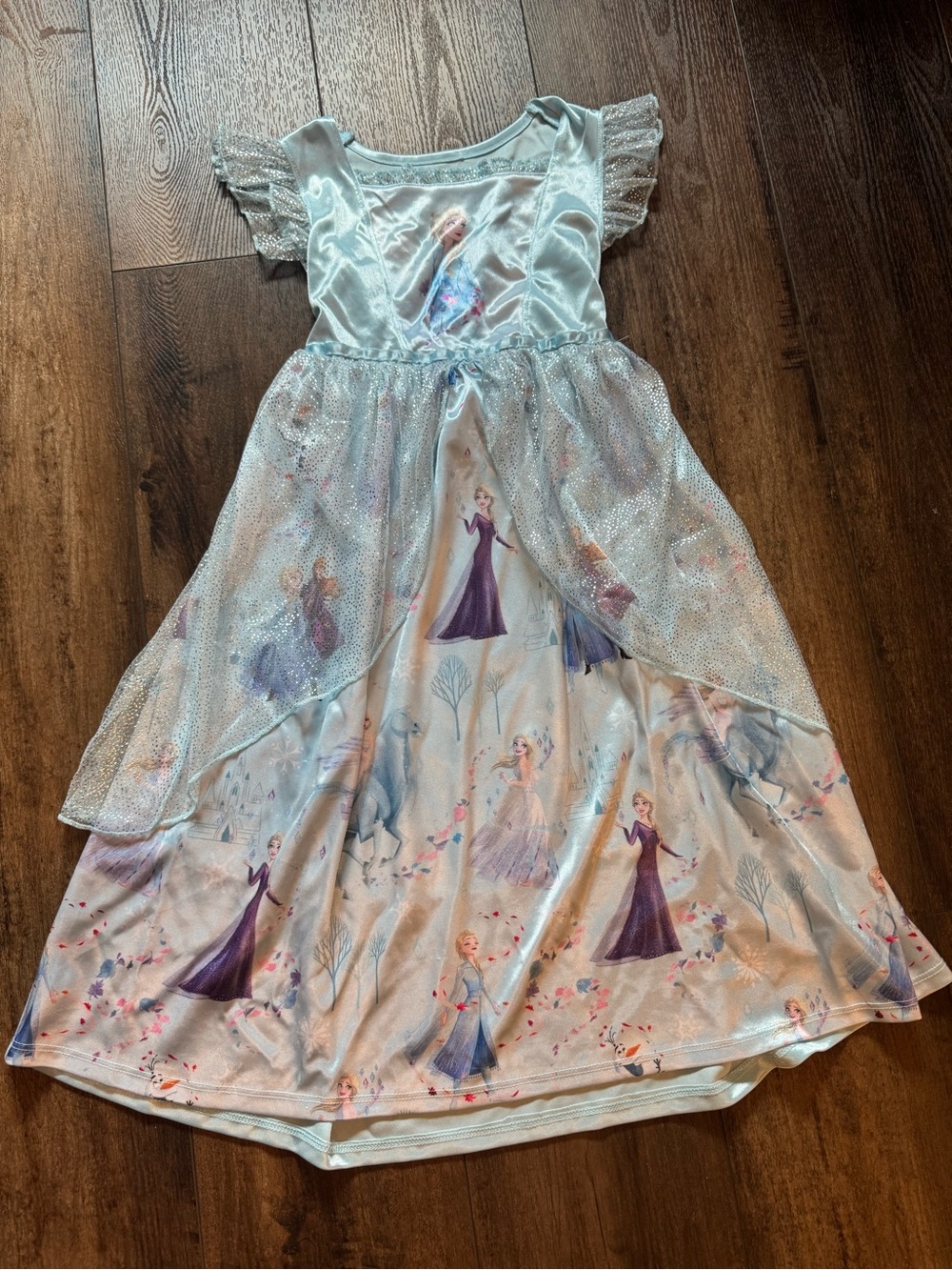 Disney Frozen Elsa nightgown dress size 6x